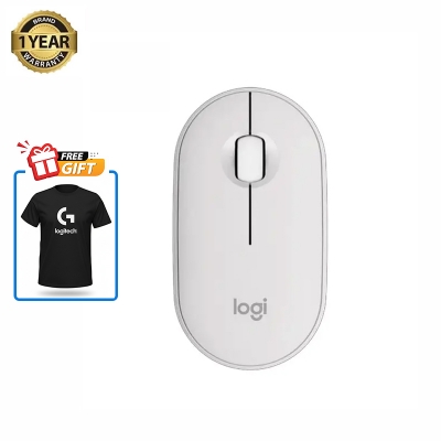 Picture of Logitech Pebble 2 M350S Bluetooth Wireless  Mouse Tonal White