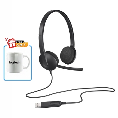 Picture of Logitech H340 USB Computer Headphone