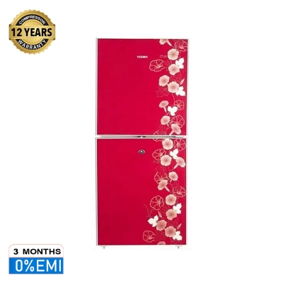 Picture of VISION GD Refrigerator Frost Vis-215G Red Flower 