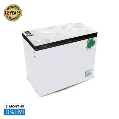 Picture of VISION Glass Door Chest Freeze RE-150 Liter White Flower 