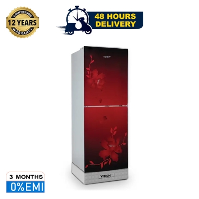 Picture of VISION Glass Door Refrigerator RE-208 Liter Pink Couple