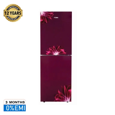 Picture of VISION GD Refrigerator RE-262L Red Flower Top Mount