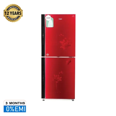 Picture of ViGO GD Refrigerator VGO-290G Red Flower