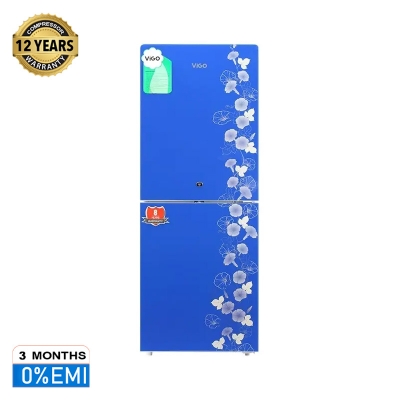 Picture of ViGO Refrigerator VIS-196 Blue Lily Flower
