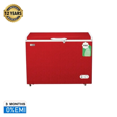 Picture of ViGO Chest Freezer 208 ltr Red