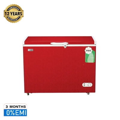 Picture of ViGO Chest Freezer 258ltr Red