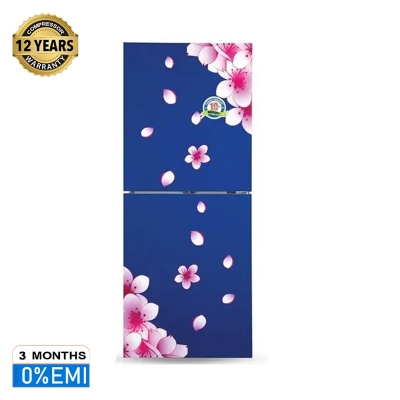 Picture of VISION Glass Door Top Mount Refrigerator RE-200L Cherry Blue 