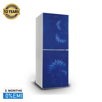 Picture of VISION Refrigerator RE-238 L Lotus Flower Blue-BM