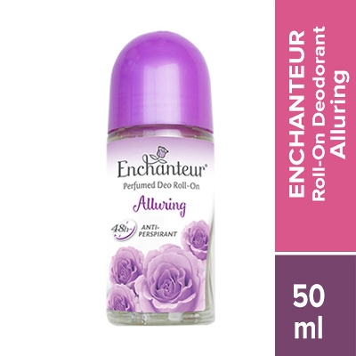 Picture of Enchanteur Perfumed Deodorant Roll-on Alluring used for male/ female - 50 ml