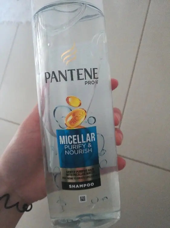 Picture of International  product Hair care Pantene Shampoo micellar used for male/ female - 400 ml