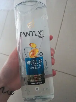 Picture of International  product Hair care Pantene Shampoo micellar used for male/ female - 400 ml