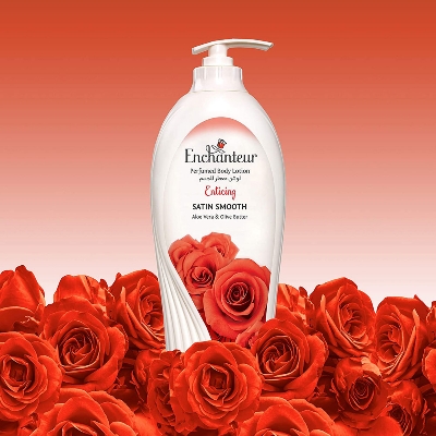 Picture of International Malaysia product Enchanteur Enticing BODY LOTION used for male/female - 500 ml