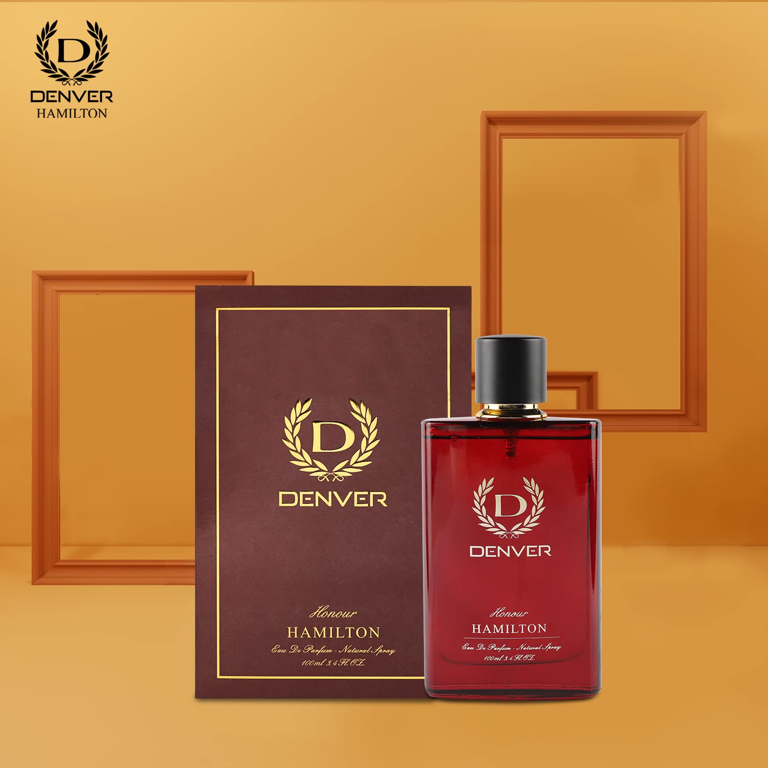 Picture of International Indian product Body perfume party scent Denver Honour HAMILTON Used for male - 100 ml