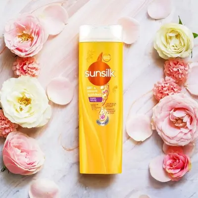 Picture of International Thailand product hair care product Sunsilk shampoo Soft and Smooth used for male/ female - 300 ml
