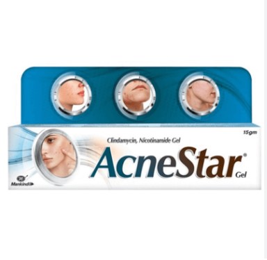 Picture of International product Mankind Acne Star Gel Cream For pimples - 22 gm