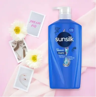 Picture of International Thailand product hair care product Sunsilk shampoo anti DANDRUFF used for male/ female - 625 ml