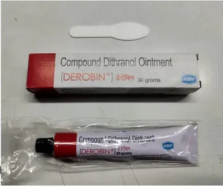 Picture of Compound Dithranol 30 gm Derobin Ointment, Indian