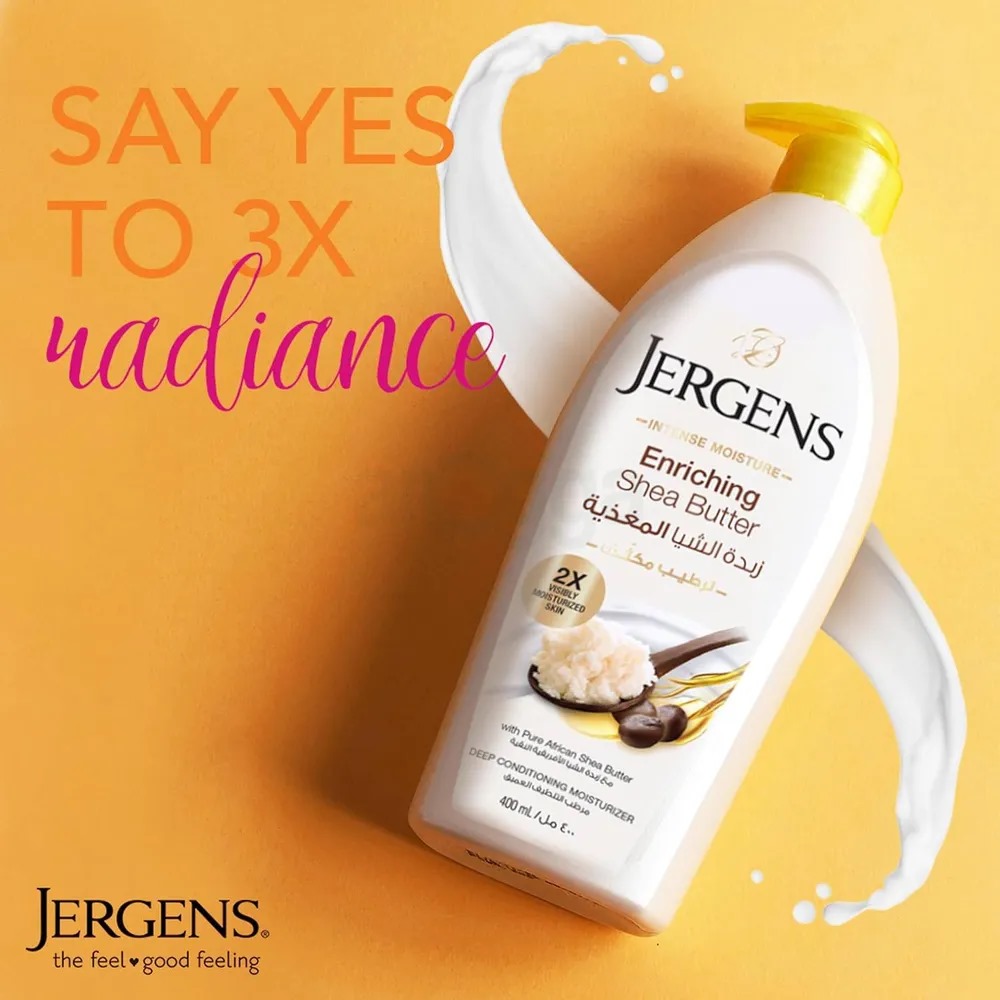 Picture of International UAE Jergens Enriching Shea Butter Intense Moisturizer Body Lotion  - 400ml