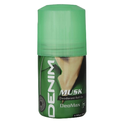 Picture of DENIM MUSK Body Deodorant Roll On for Men - 50 ml