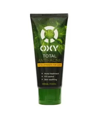 Picture of International Japan product Skin care OXY Total Anti Acne face wash used for male - 100 gm