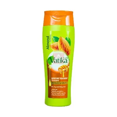 Picture of International UAE product Hair care Vatika Shampoo -Almond & Honey- used for male/ female - 400 ml