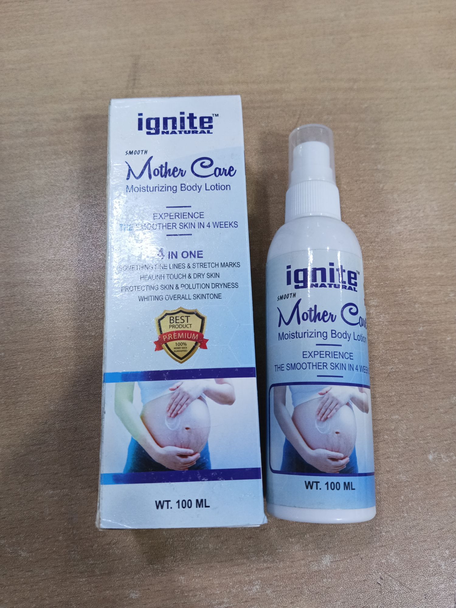 Picture of Natural Smooth Mother Care Moisturizing Body Lotion 100ML