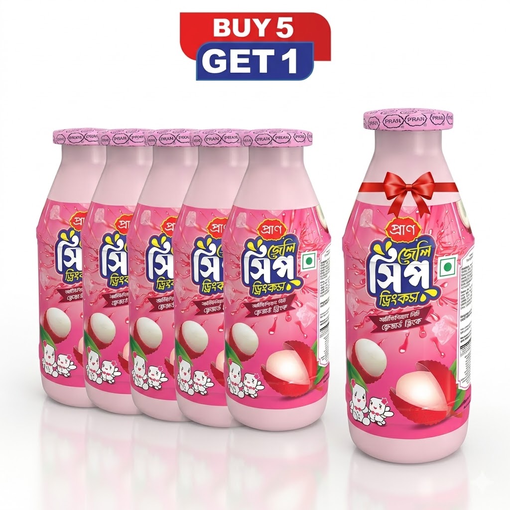 Picture of PRAN Jelly Sip Litchi 80ml