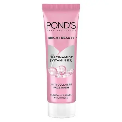 Picture of international Indian Product ponds Bright beauty Niacinamide(vitamine B3) Face wash 100gm