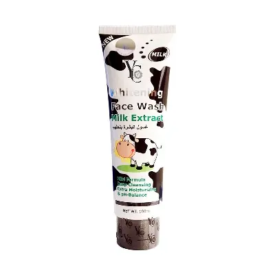 Picture of International Thailand Product Yc Whitening Milk Extract Face wash used For male /female 100 Ml