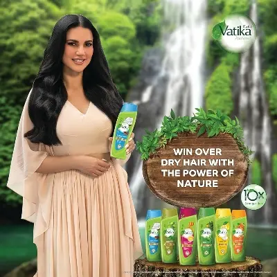 Picture of International UAE Product Vatika Coconut & Castor Volume & Thickness Shampoo Used For male/female 400 Ml