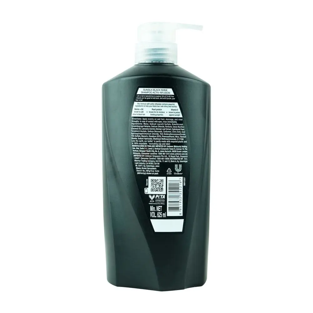 Picture of International Thailand product Sunsilk black shine shampoo 625 ML
