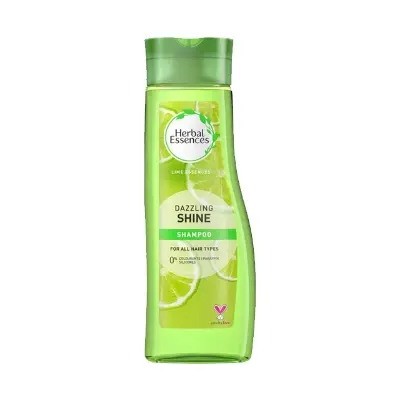 Picture of International France product Herbal Essences Dazzling Shine For All Hair Types Shampoo Used For male /female-400 Ml