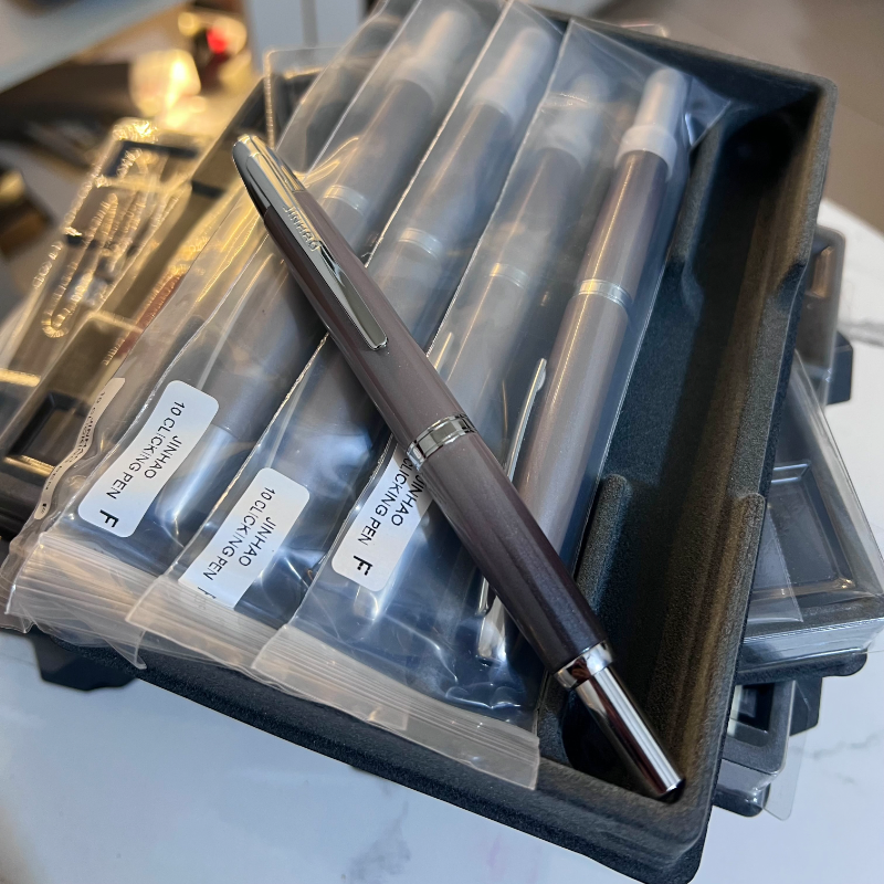 Picture of Jinhao 10 Series Retractable Fountain Pens- Gradient Gray 1 PCS