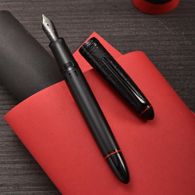 Picture of HongDian N6 Black Piston Fountain Pen