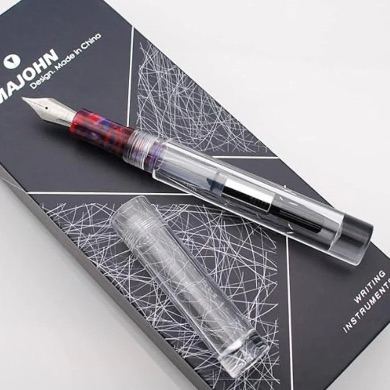 Picture of Moonman C1 Transparent Large Capacity Eyedropper Fountain Pen