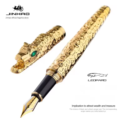 Picture of Jinhao Golden Leopard Shape Fountain Pen