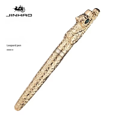 Picture of Jinhao Golden Leopard Shape Fountain Pen