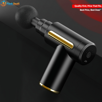 Picture of Organization Stimulator Mini Portable Handle Massage Gun Muscle Body Massage Gun Pain Relief massage gun machin body massage gun mini body massage gun electric massager vibreto rmassager vibretor gun massager for men (Multicolor)