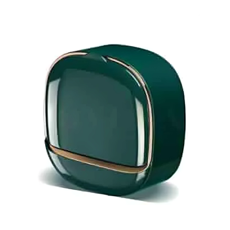 Picture of Soap Holder With Lid Drain Soap Box Punch-Free Flip-Top Soap Dish Creative Waterproof Storage Rack Bathroom Accessories (Multicolor)