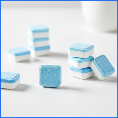 Picture of 12pcs Washing Machine Cleaner Washer Cleaning Detergent Effervescent Tablet Cleaner (Green)