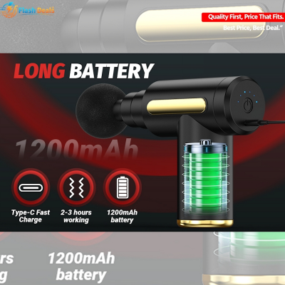 Picture of Powerful Handheld Massage Gun for Deep Tissue Relief - Compact & Elegant Design (Multicolor)