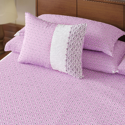 Picture of Regal Bed Sheet-311 (Purple Barfi)