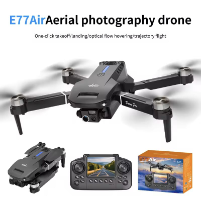 Picture of New E77 Air Dual Camera Drone Screen Control FPV Wide-angle Shooting Mini Drone Intelligent Obstacle Avoidance RC Kids Toy