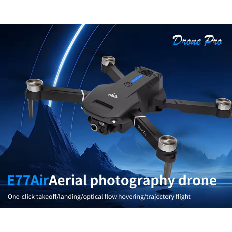 Picture of New E77 Air Dual Camera Drone Screen Control FPV Wide-angle Shooting Mini Drone Intelligent Obstacle Avoidance RC Kids Toy