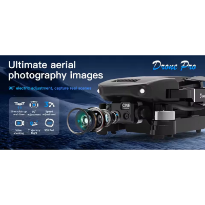 Picture of New E77 Air Dual Camera Drone Screen Control FPV Wide-angle Shooting Mini Drone Intelligent Obstacle Avoidance RC Kids Toy