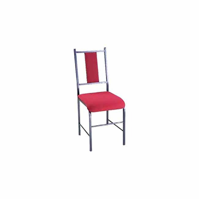 Picture of Regal Scarlet Metal Dining Chair Maroon