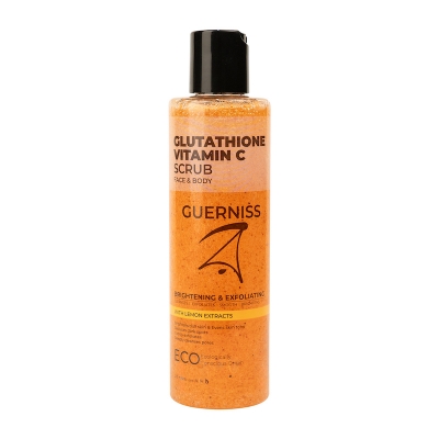 Picture of Guerniss Raw Glutathione Vitamin C Face & Body Scrub 200ml