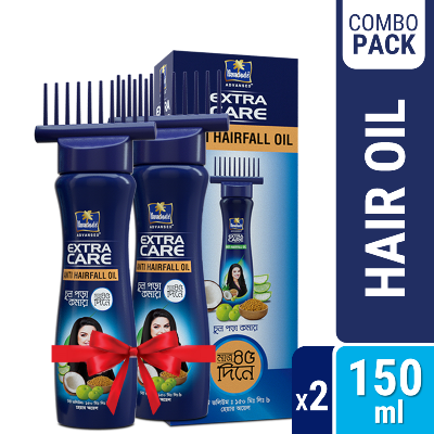 Picture of Parachute Hair Oil Anti Hairfall Oil Extra Care 150ml (Root Applier) Pack of 2 (150ml X 2)