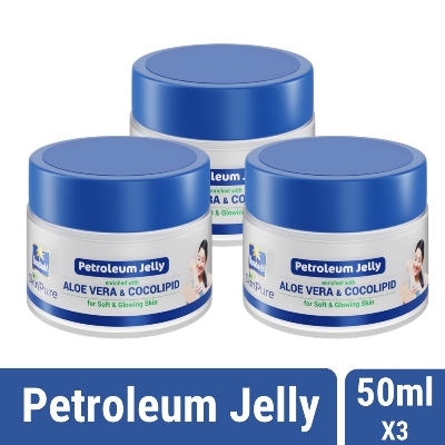 Picture of Parachute SkinPure Petroleum Jelly 50ml Pack of 3