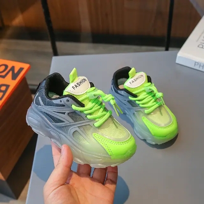 Picture of Children's sneakers, light children's shoes, men's 3-14 years old, children's net shoes, breathable,  baby shoes, spot manufacturers